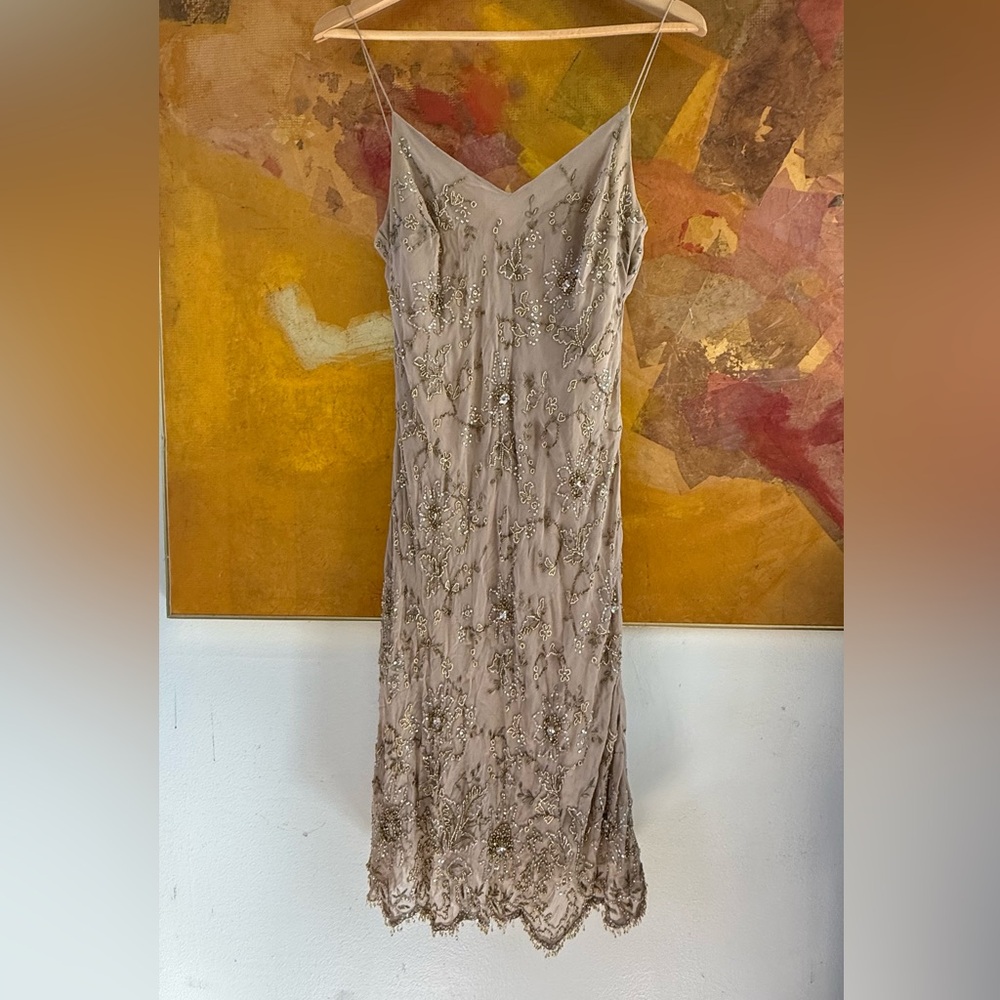 Ralph Lauren Purple Label Beaded Dress